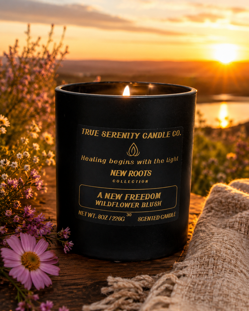 A New Freedom Soy Candle — Celebrate the Life Opening Up