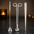 Silver Candle Care Tool Set