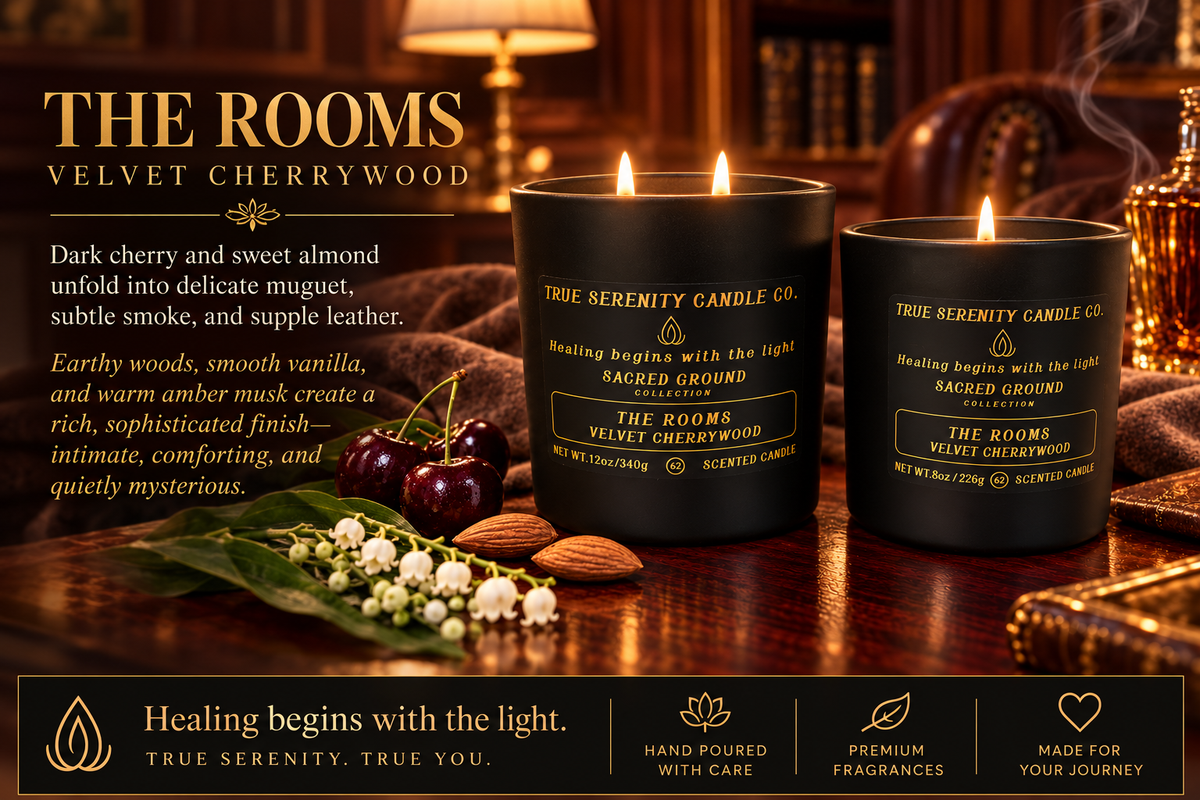 The Rooms "Velvet Cherrywood"  — Find Strength in Connection